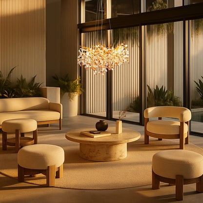 Molena 6 Light Pendant-Gold