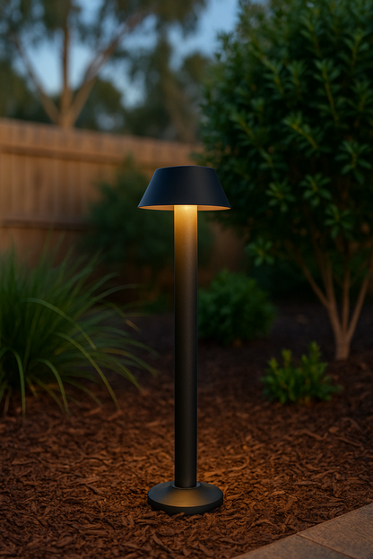 PYRUS Exterior Bollard Light - Black