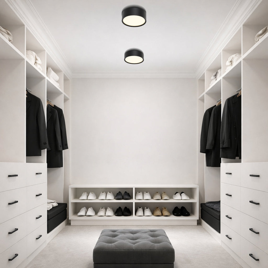 NARA LED Surface Mounted Downlight Dimmable - Black