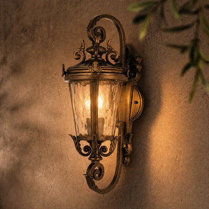 PEDRAL 18CM Exterior Wall Light Small - Bronze
