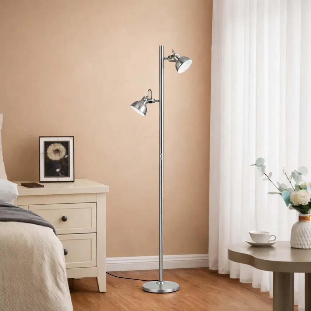 CARSON Floor Lamp - Nickel
