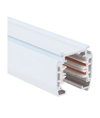 4 Wire 3 Circuit Universal Tracks, Connectors, End Cap & Live End - Track 2m WHITE