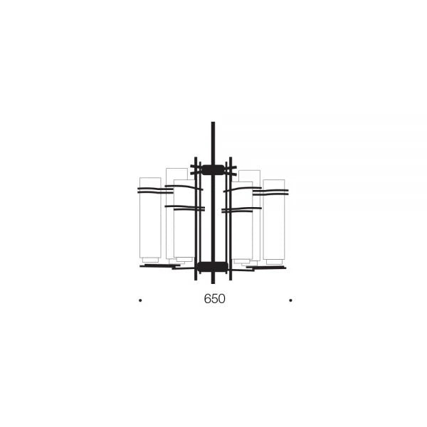 BURGESS 6 Pendant Light
