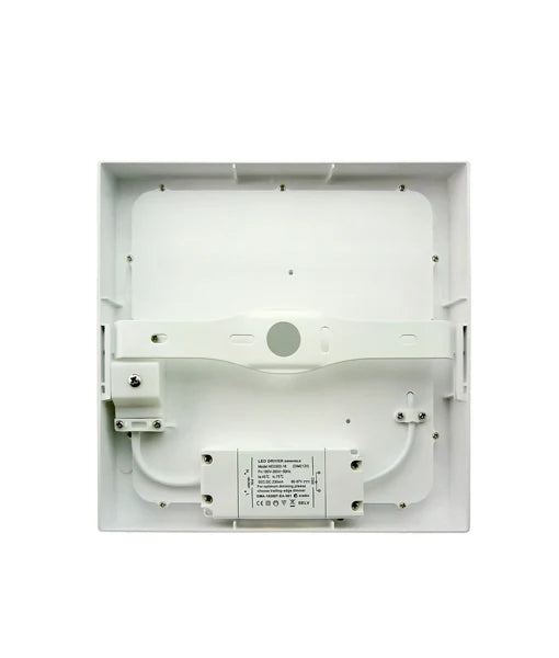 SURFACETRI: LED Dimmable Tri-CCT Surface Mounted Oyster Lights (Square) - 18W
