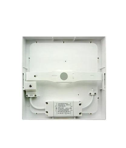 SURFACETRI: LED Dimmable Tri-CCT Surface Mounted Oyster Lights (Square) - 18W