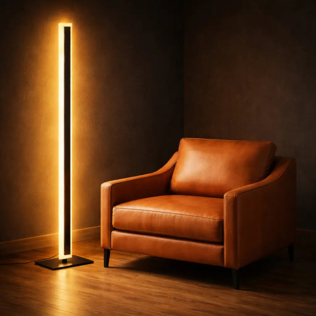 SERANO II LED Floor Lamp - Gold