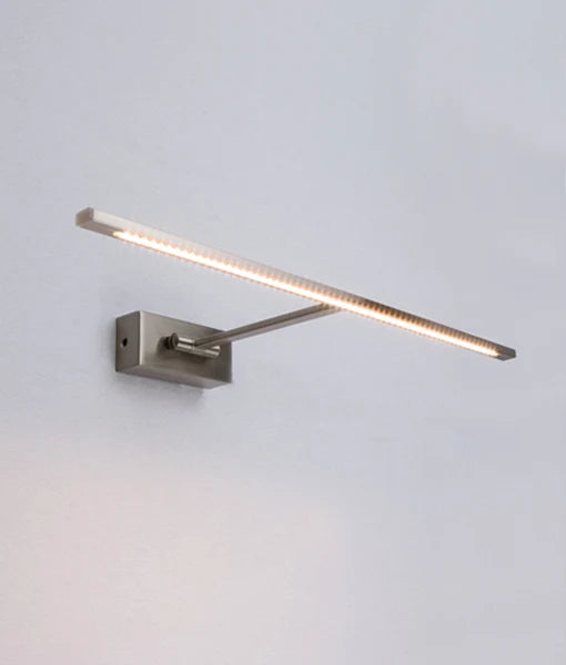 PARIS: City Series LED Interior Satin Chrome Adjustable Picture Wall Light