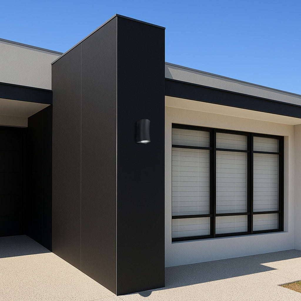 VITA UP-DOWN Exterior LED Wall Light - Black