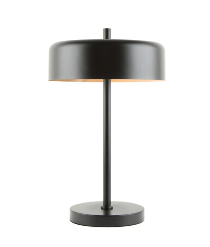 KELLO: Interior Drum Shade Table Lamp - Black