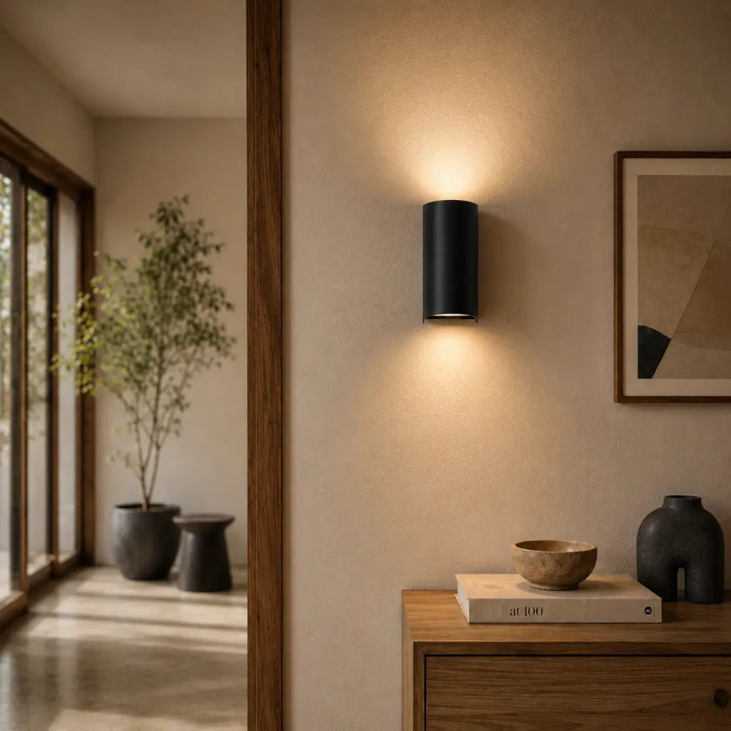 MIRO Up-Down Exterior Wall Light - Black