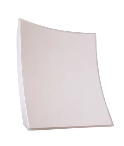 CRISTAL: LED Tri-CCT Exterior Curved Square Wall Lights IP65 - White