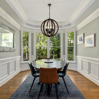 VESTAL 4 Pendant Light - Black