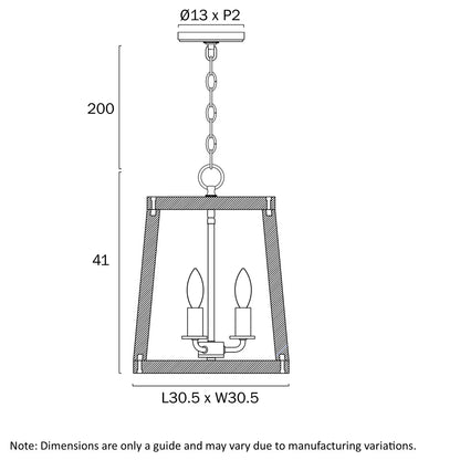 DALTON 3 Pendant Light