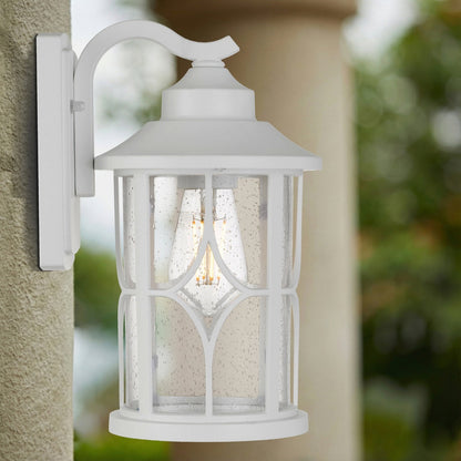 LENORE Exterior LED Wall Light Small - White