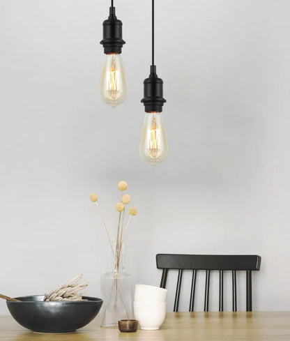 D.I.Y. Plug-in Pendant Light Suspension Kit - Black