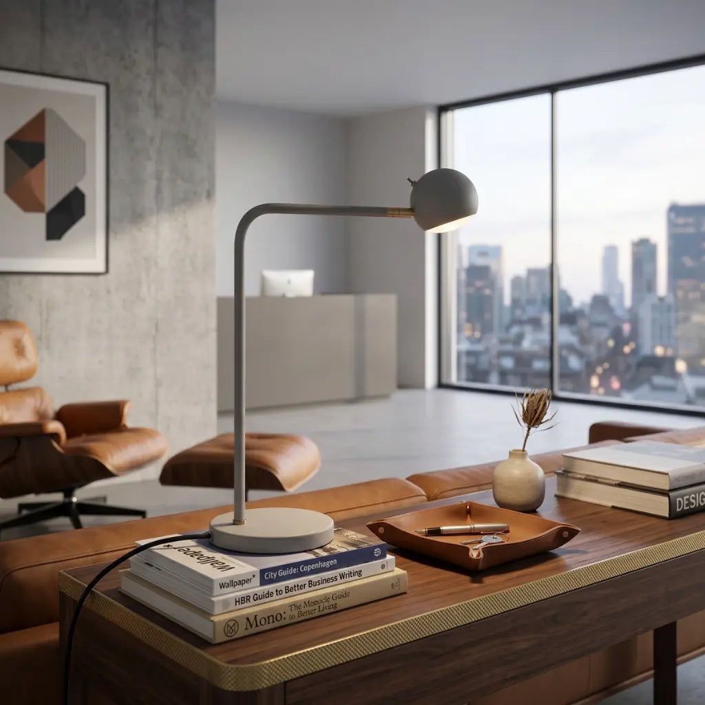 JEREMY Table Lamp - Grey