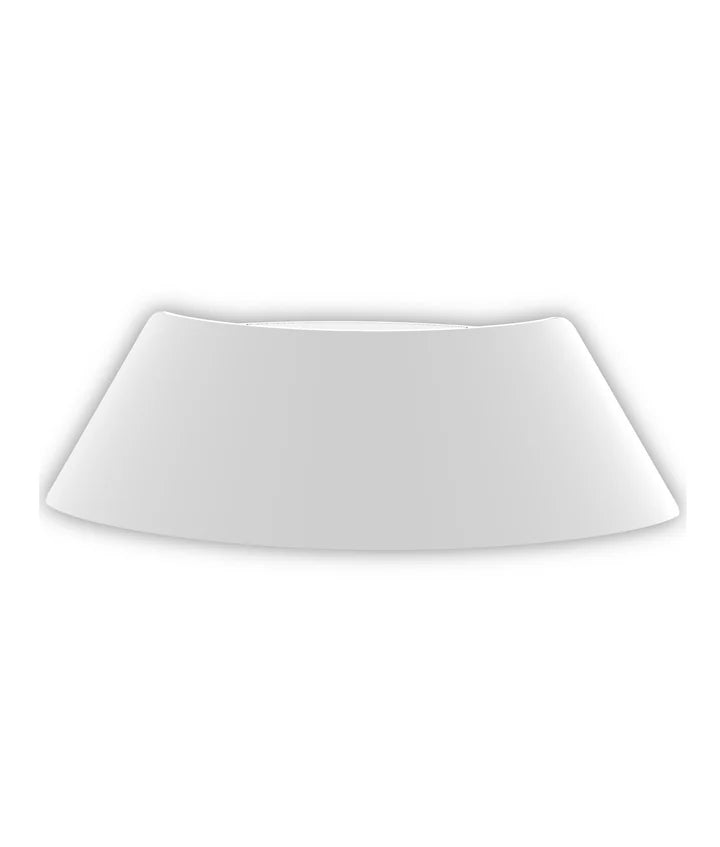 ATEN: LED Exterior Surface Mounted Curved Up/Down Wall Lights IP65 - Matte White