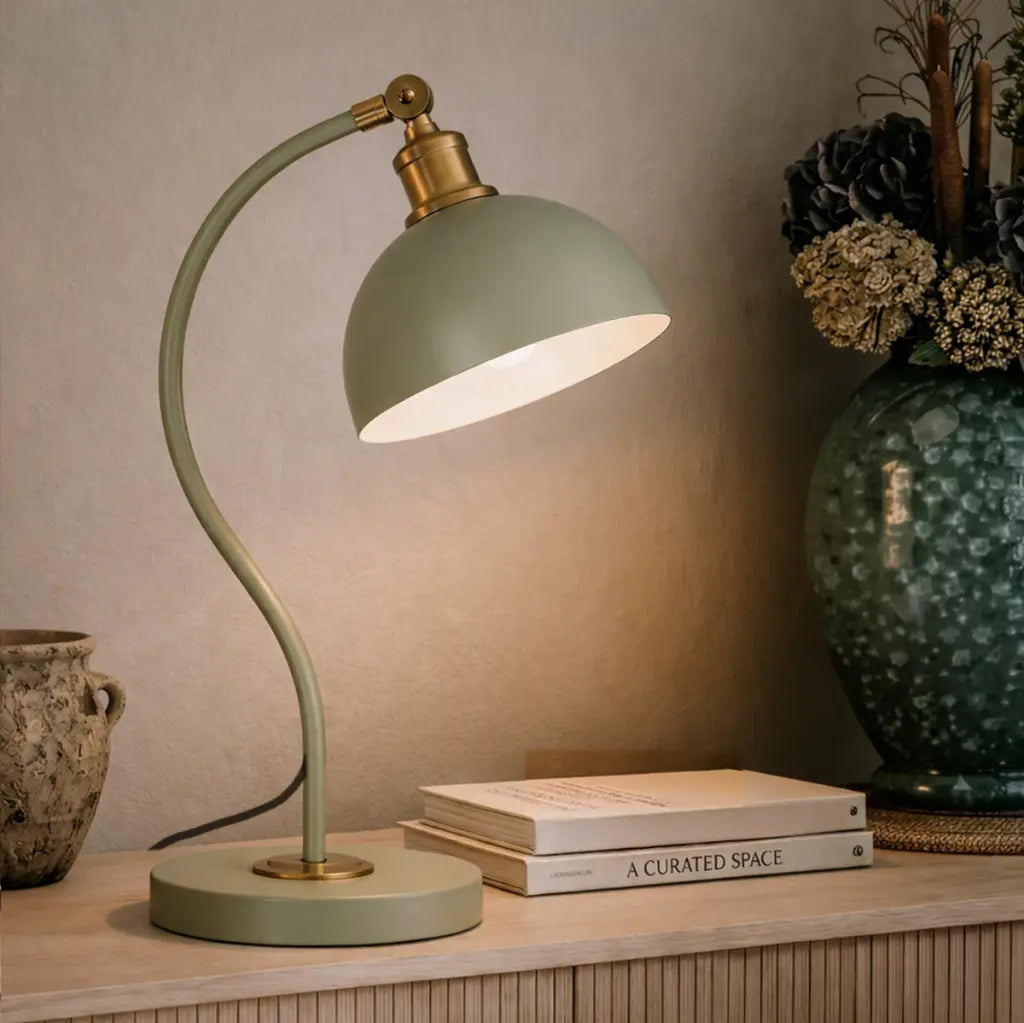 BREVIK Table Lamp - Green