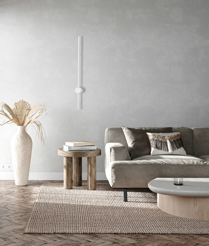 SABER: Interior Linear LED Dual-CCT Wall Light - White