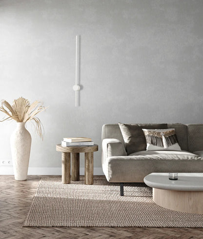 SABER: Interior Linear LED Dual-CCT Wall Light - White