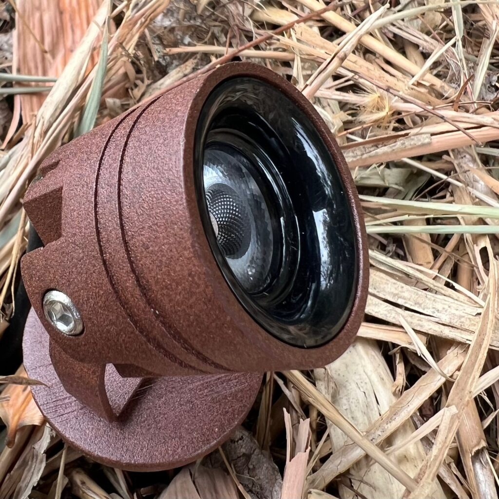 RILTO 24V Exterior LED Spike Spotlight - Corten
