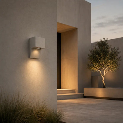 ENGAR Gypsum Indoor Wall Light - Grey