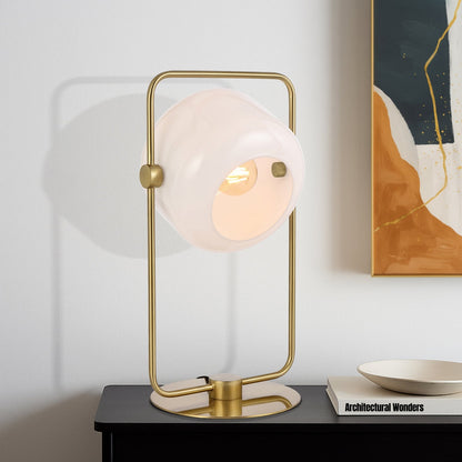 ROCHA Table Lamp - Antique Gold