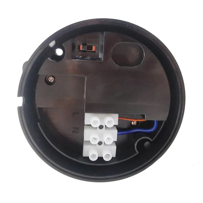 CLARION Single Exterior LED Spotlight with Sensor- Black