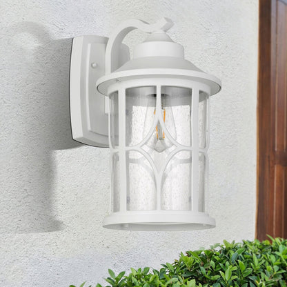 LENORE Exterior LED Wall Light Large- White