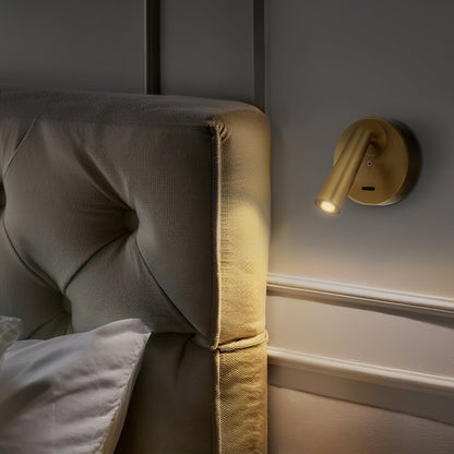 LODAN LED Wall Light - Brass