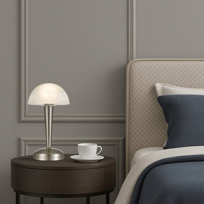 MANDEL Touch Table Lamp - Nickel