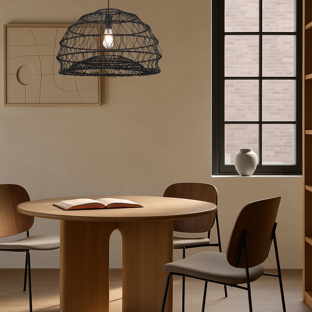 IVALO 60CM Pendant Light Large - Black