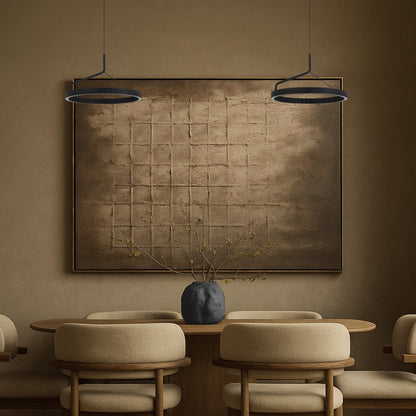 TRUVON 40CM Pendant Light - Black