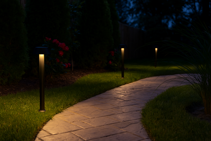 PYRUS Exterior Bollard Light - Black