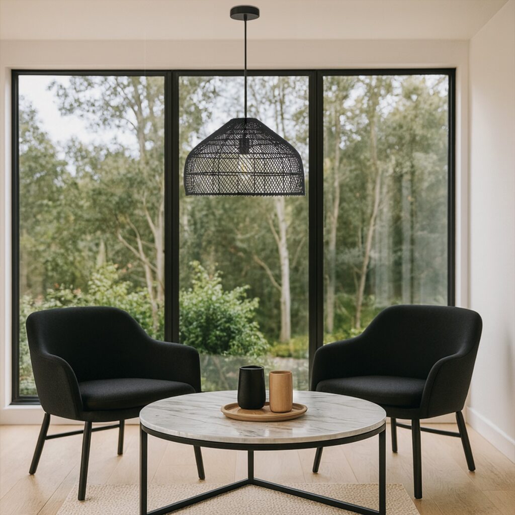 FRYA 50CM Pendant Light - Black