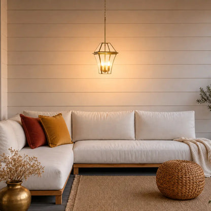 RYE 27CM Pendant Light Solid Brass Large – Brass