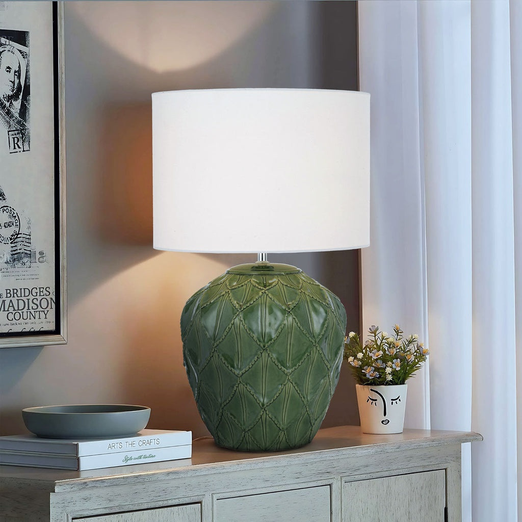 DIAZ Table Lamp - Green