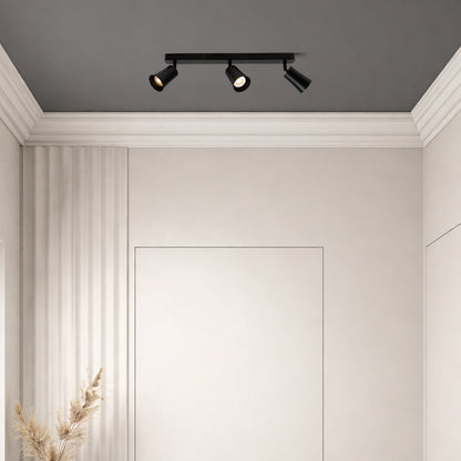 ALVEY 3 Light Ceiling Spot Light - Black