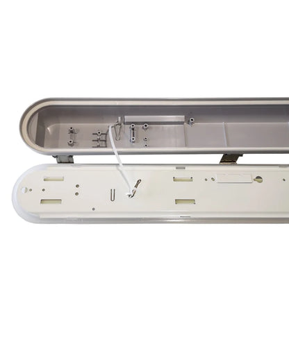 SHIELDTRI: Exterior LED Waterproof Dual Power & Tri-CCT Battens IP65 IK08 - 9W / 18W
