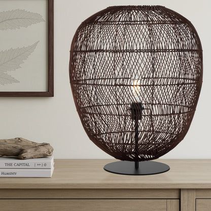 RANA 50CM Table Lamp Large – Brown