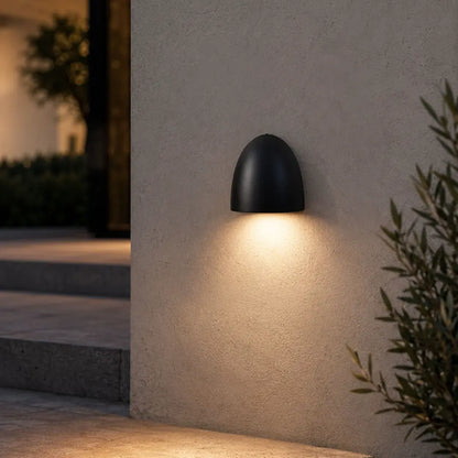 JORA 24V Exterior LED Step Wall Light - Black