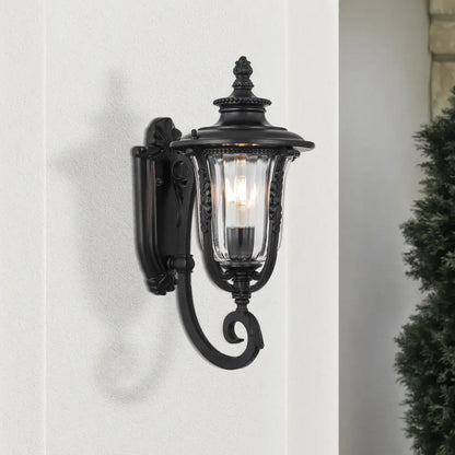 RAMIRO 20CM Exterior Wall Light Small - Black