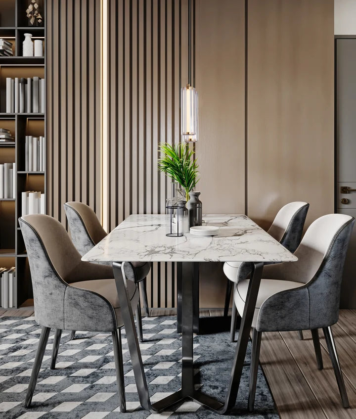 FRECCIA: Interior LED Tri-CCT Glass with Curve Cylinder Pendant Lights - Clear Glass