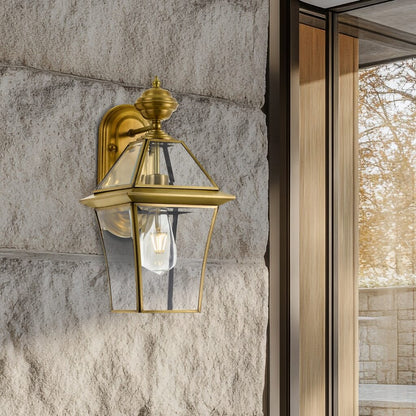 RYE 20CM Wall Light Solid Brass Small - Brass