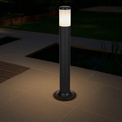 KENRA Exterior Bollard Light - Black