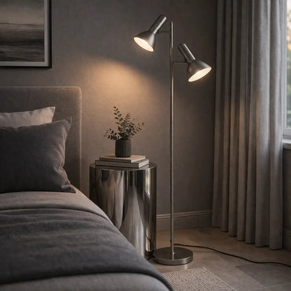 HYVIK Floor Lamp - Nickel