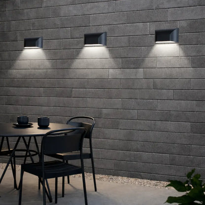 BLOC Exterior LED Wall Light - Black