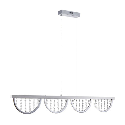 LUXIA 120CM Pendant Light - Chrome