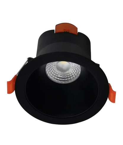 COMET: LED Tri-CCT Dimmable Low Glare Recessed Downlights IP20 (IP54 front face) - Black
