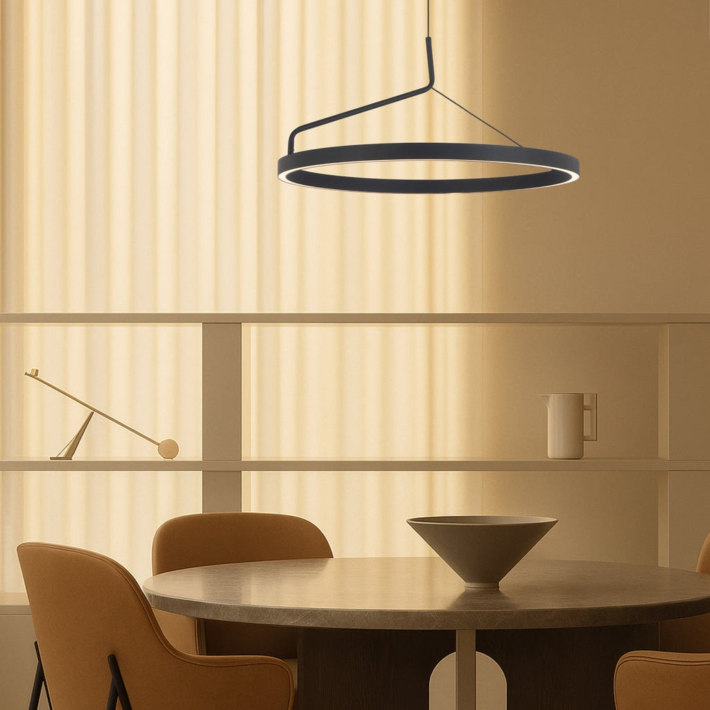 TRUVON 60CM Pendant Light - Black